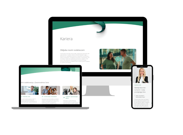 Sava Insurance's  Career Website Overhaul